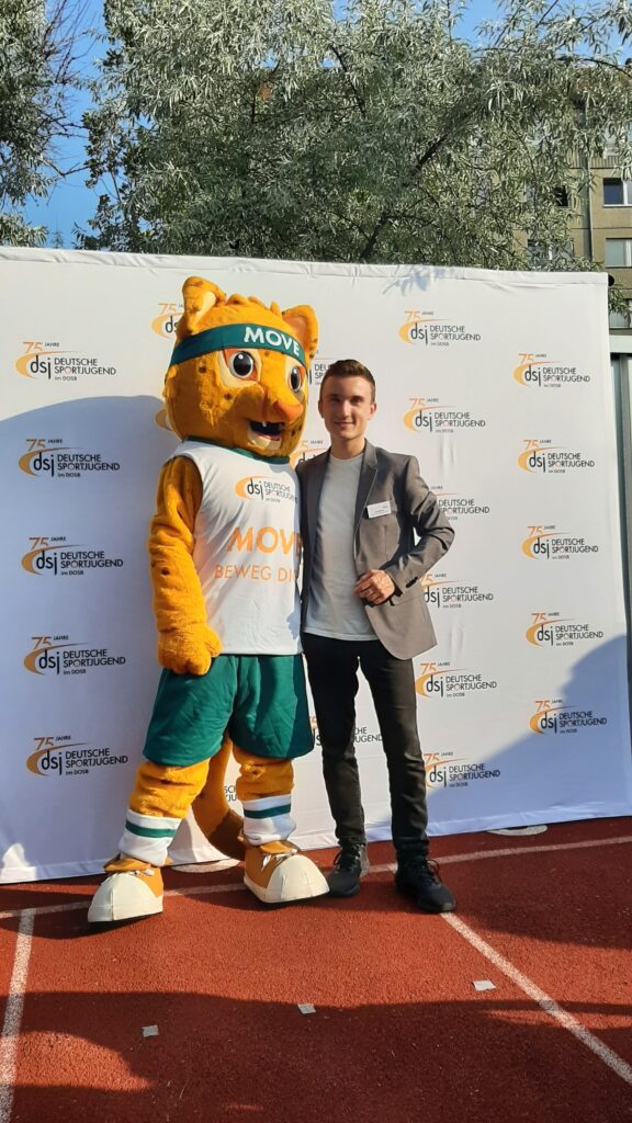 Tom beim parlamentarischen Abend der Deutschen Sportjugend inkl. 75-jähriges Jubiläum