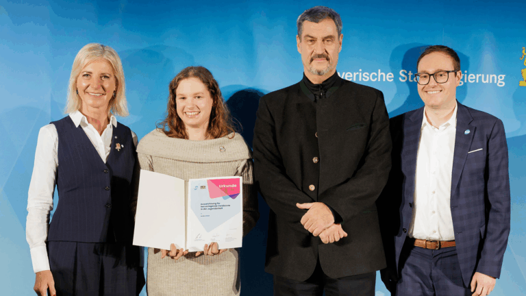 Jugendempfang Ministerpräsident, Bild: StMAS/Nötel/Schäffler